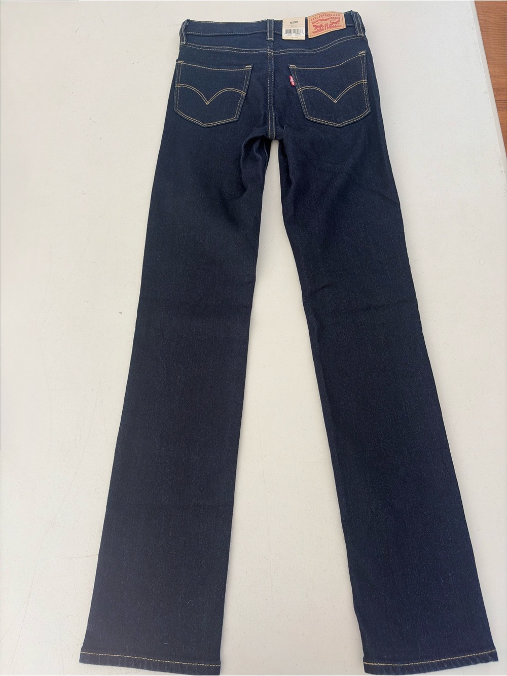 Levi’s 314 Shaping Straight Jeans W24 L32 Slim Straight Size 24 - Picture 7 of 16